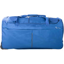 Pierre Cardin 76cm Large Duffel Bag On Wheels with Backpack Straps| Blue
