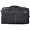 Pierre Cardin 56cm Small Duffel Bag On Wheels with Backpack Straps| Black
