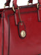 Polo Modello Leather Shopper Handbag Tan