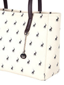 Polo New Classic Medium Market Tote Cream