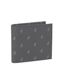 Polo Signature Billfold with Coin Section Black