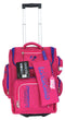 Tosca Longboard Cruiser School Backpack with Wheels + Pencil Bag | Pink