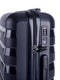 Voyager Pacific 4 55cm Wheel Carry On Trolley Case Black