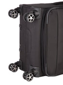 Cellini Smartcase Medium 4 Wheel Trolley Case Black