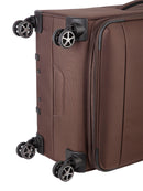 Cellini Smartcase Large 4 Wheel Trolley Case Walnut