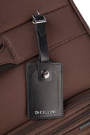 Cellini Smartcase Large 4 Wheel Trolley Case Walnut