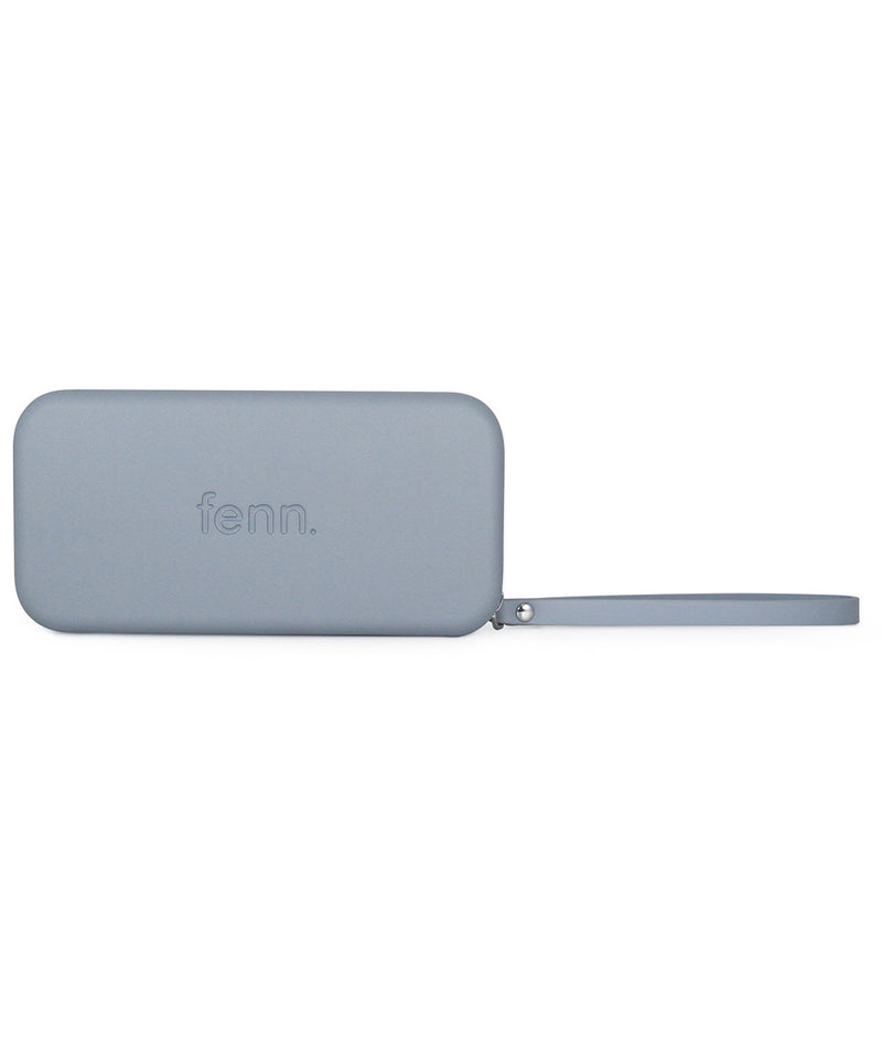 Fenn Wallets – Blue Haze – Silver Handle