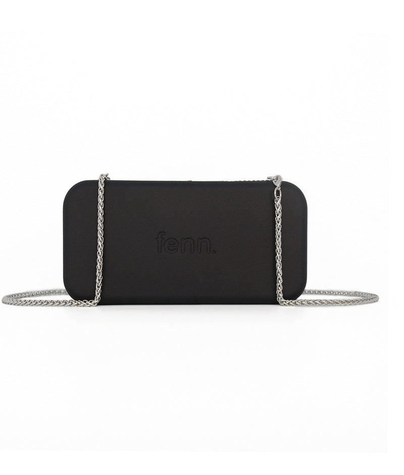 Fenn Wallets – Black – Silver Handle