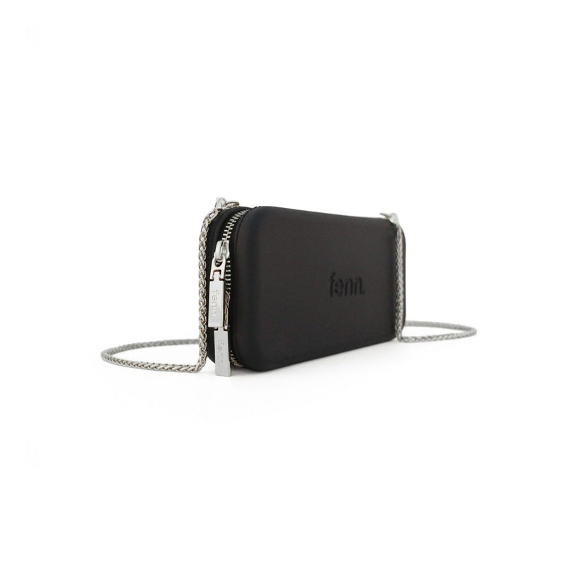 Fenn Wallets – Black – Silver Handle