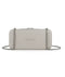 Fenn Wallets – Mushroom/ Grey – Silver Zip – Silver Chain