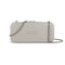 Fenn Wallets – Mushroom/ Grey – Silver Zip – Silver Chain