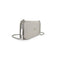 Fenn Wallets – Mushroom/ Grey – Silver Zip – Silver Chain