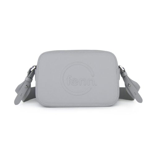 Fenn Cross Body –  Crossbody – Grey – Silver Zip