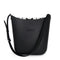 Fenn – Black – Pattern Inner – Silver Zip – Black Flat Handle/ Silver Trim