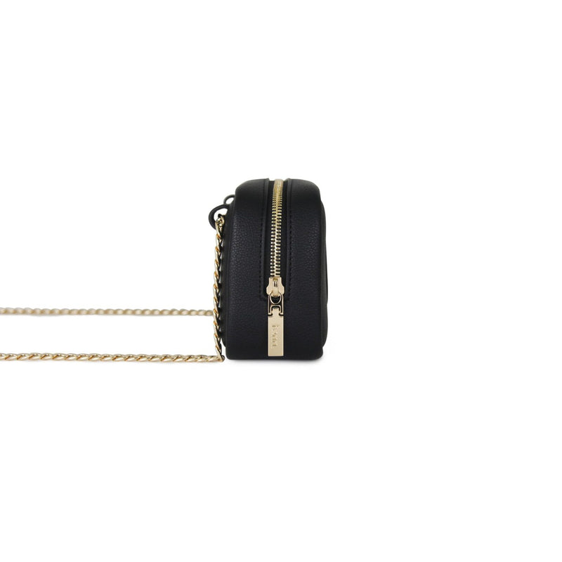 Fenn Pouch – Black – Gold Chain