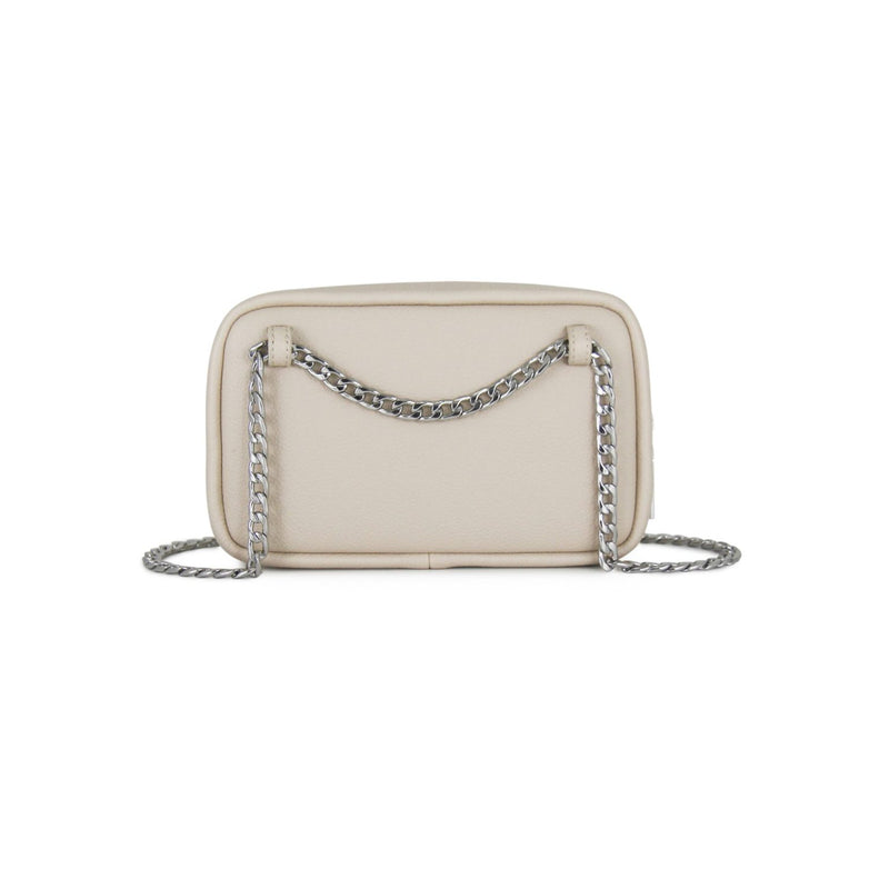 Fenn Pouch – Oatmeal – Silver Chain