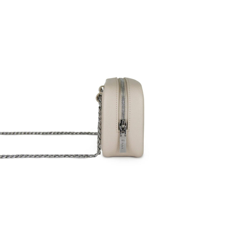 Fenn Pouch – Oatmeal – Silver Chain