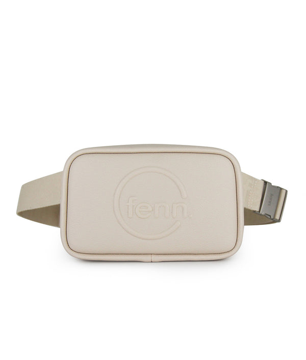 Fenn Pouch Canvas Strap –Oatmeal – Silver Trim
