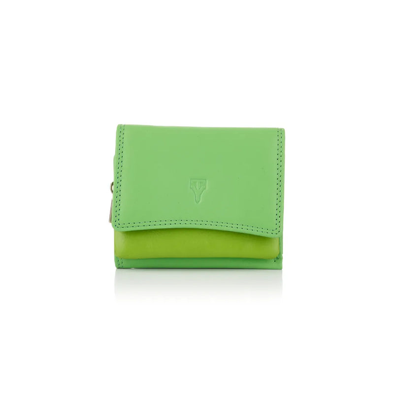 Tuscany Bianca – Compact Ladies Purse, Evergreen Mist