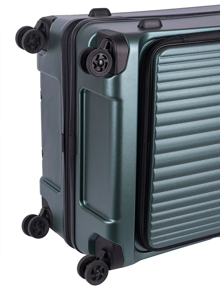 Cellini Tri Pak 3 Piece Travel Luggage Set Green