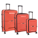 Cellini IPAK 3 Piece Luggage Set – Coral