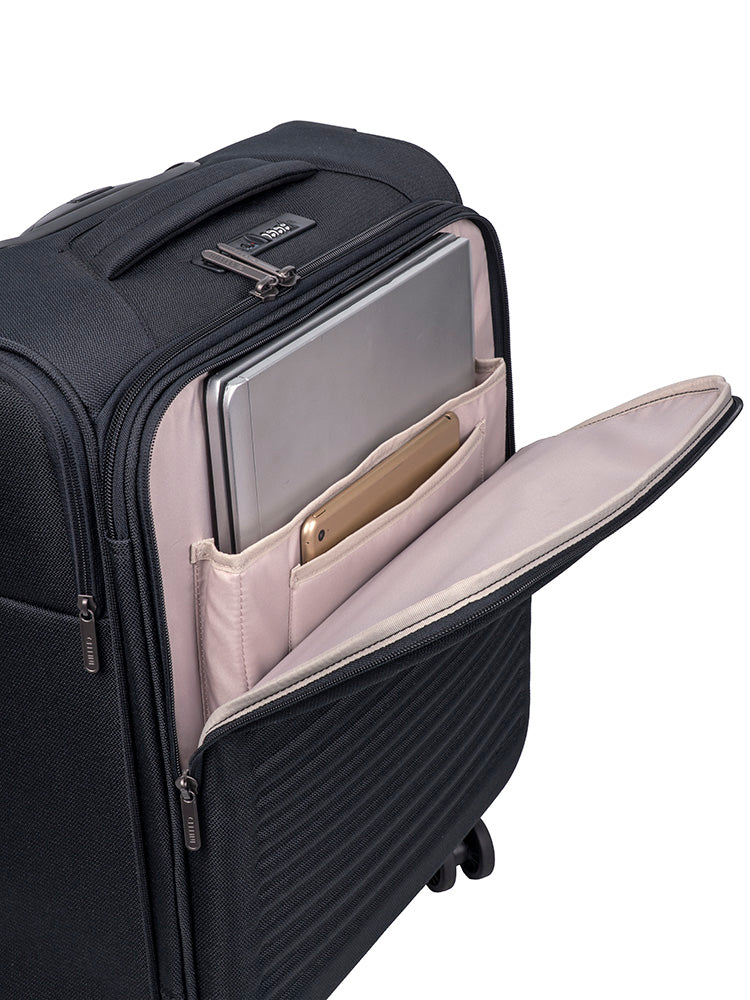 Cellini Destiny Carry On 4 Wheel Trolley Case Black