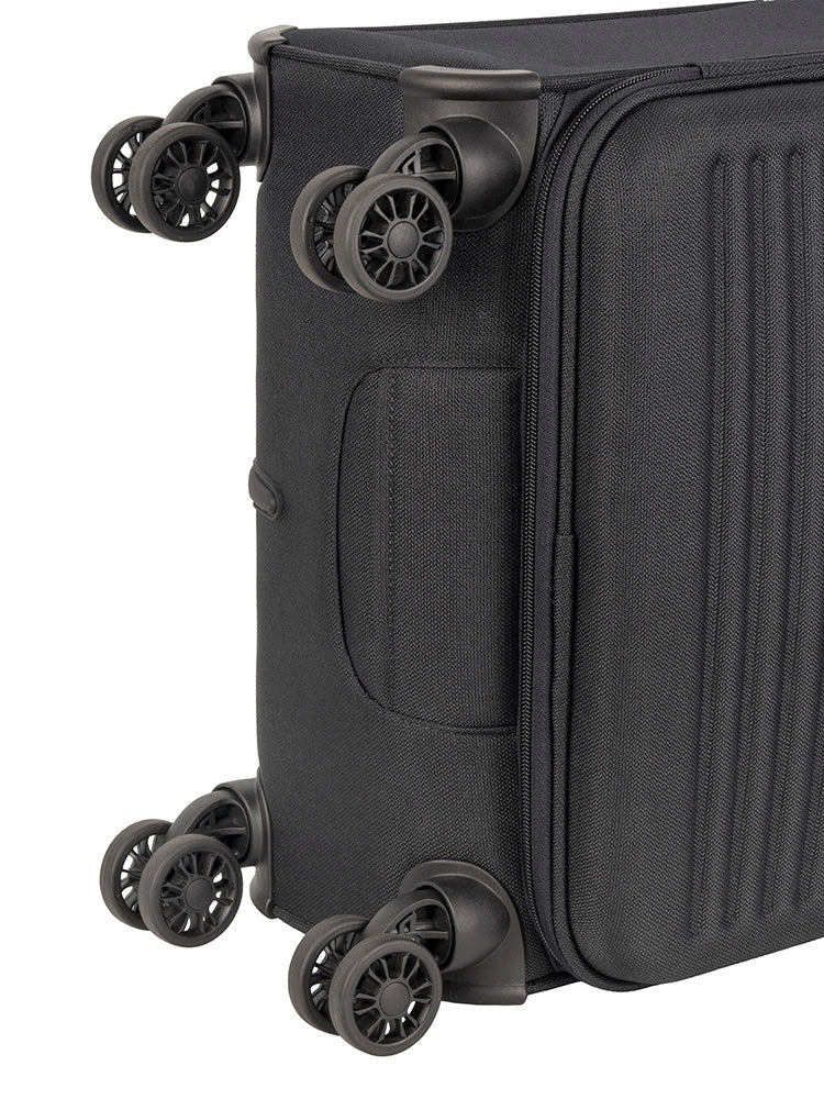 Cellini Destiny Carry On 4 Wheel Trolley Case Black