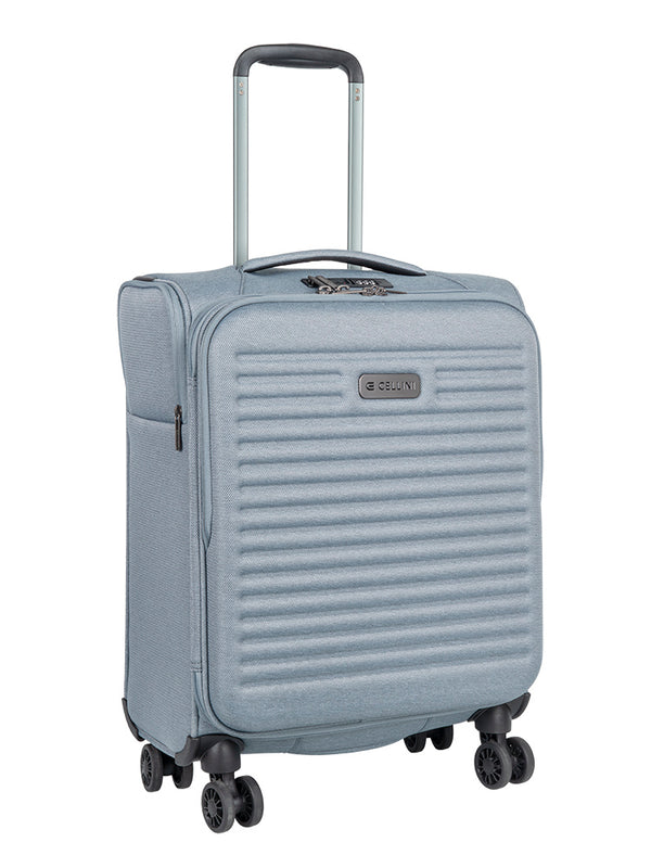 Cellini Destiny Carry On 4 Wheel Trolley Case Blue