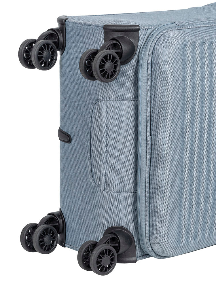 Cellini Destiny Carry On 4 Wheel Trolley Case Blue