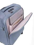 Cellini Destiny Carry On 4 Wheel Trolley Case Blue