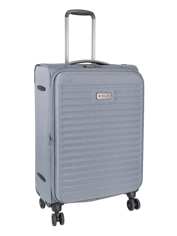 Cellini Destiny Medium 4 Wheel Trolley Case Black