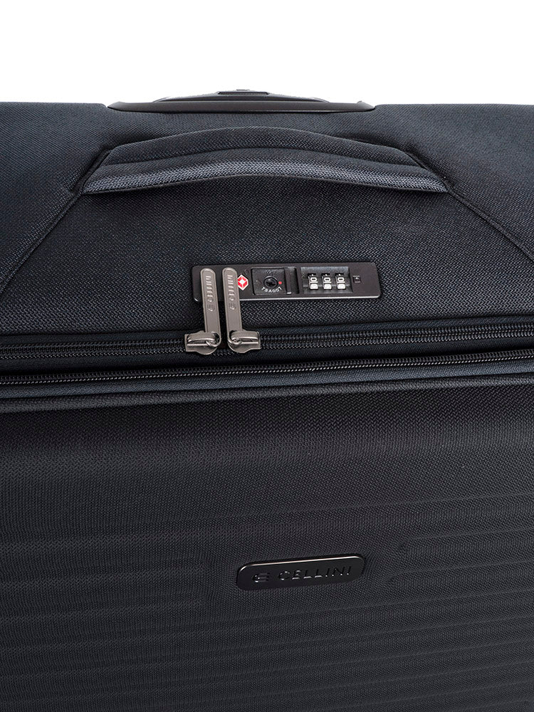 Cellini Destiny Large 4 Wheel Trolley Case Black