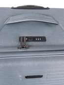 Cellini Destiny Large 4 Wheel Trolley Case Blue