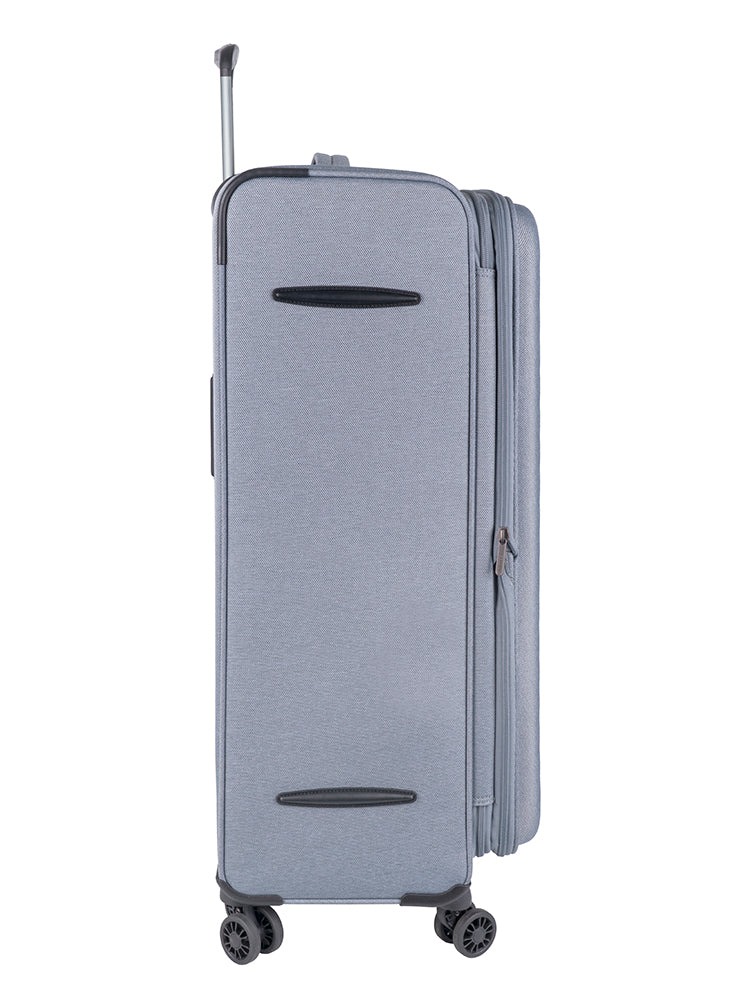 Cellini Destiny Large 4 Wheel Trolley Case Blue