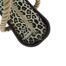 Fenn Original Collection – Choc – Pattern 10 Inner – Silver Zip – Rope Handle