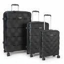 Elle 3 Piece Travel Set Black