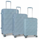 Elle 3 Piece Travel Set Pastle Blue