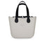 Fenn Original Collection – Mushroom – Pattern Inner – Silver Zip – Black Flat Handle