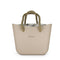 Fenn Original Collection – Sand – Pattern Inner – Gold Zip – Beige Rope
