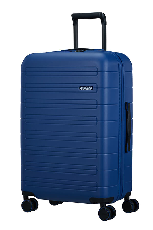 American Tourister  Novastream Spinner TSA Expandable 67cm Navy Blue