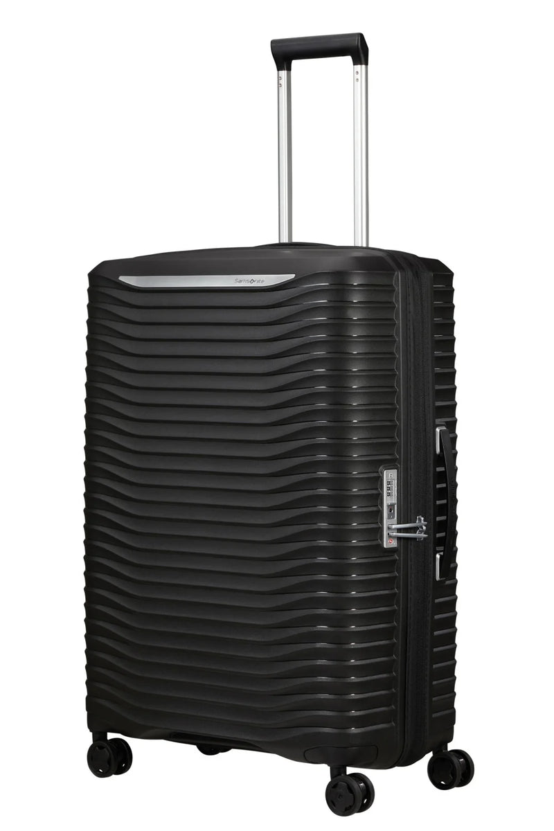 Samsonite Upscape Spinner 75cm Black With Free Luggage Glove