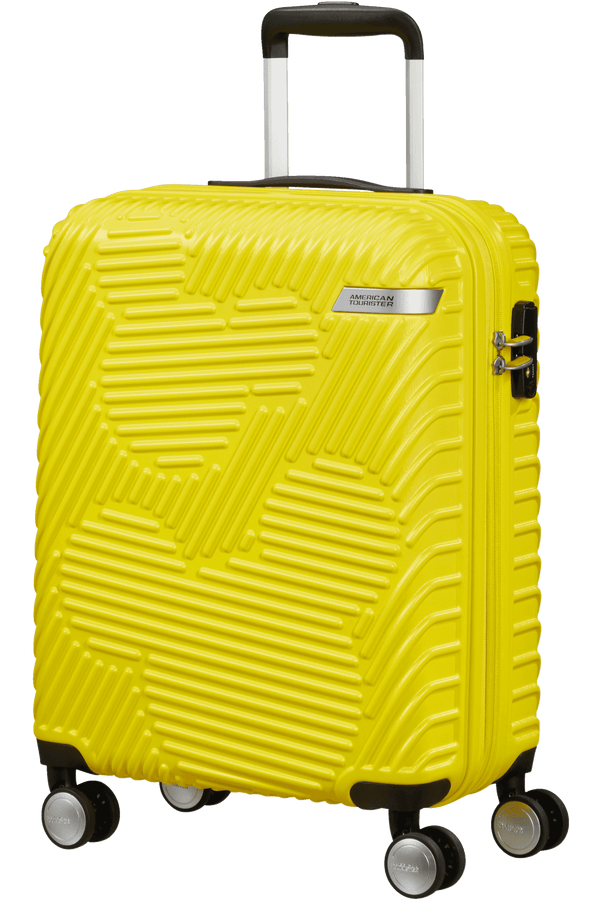American Toursiter Mickey Clouds 55 cm Spinner (4 wheels) Yellow