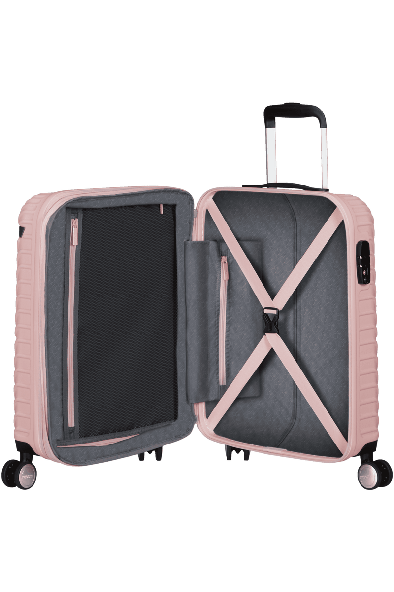 American Toursiter Mickey Clouds 55 cm Spinner (4 wheels) Pink