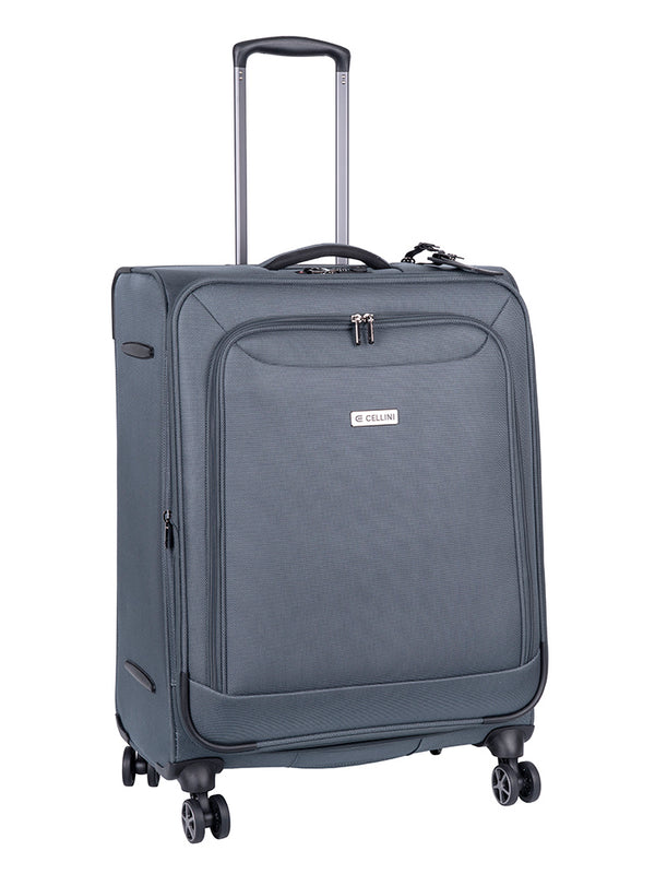 Cellini Megapak Medium 4-Wheel Trolley Case Blue