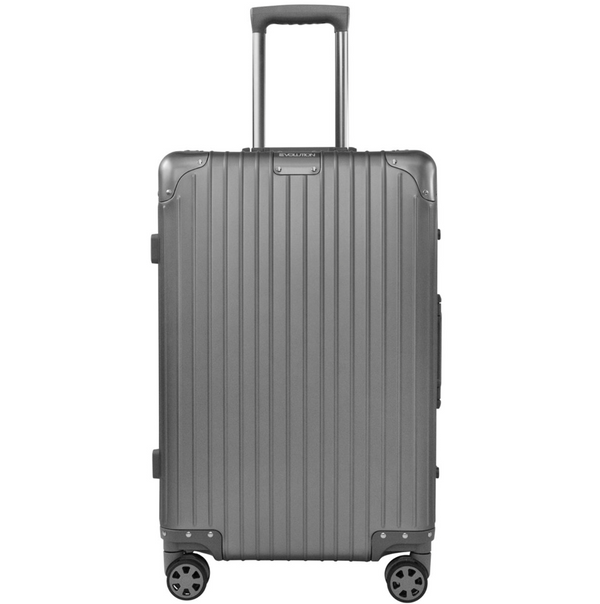Evolution Vertigo Aluminium Carry On Trolley Charcoal