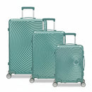 American Tourister  Soundbox Alu Travel Sets  Dusty Turquoise