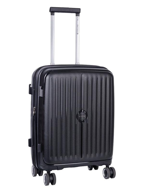 Cellini Rapido 4 Wheel Carry On Trolley Black