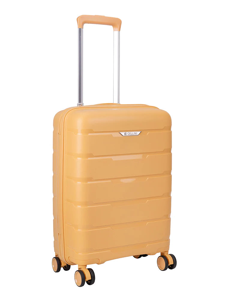 Cellini Rapido 2 Piece Medium Travel Set Yellow