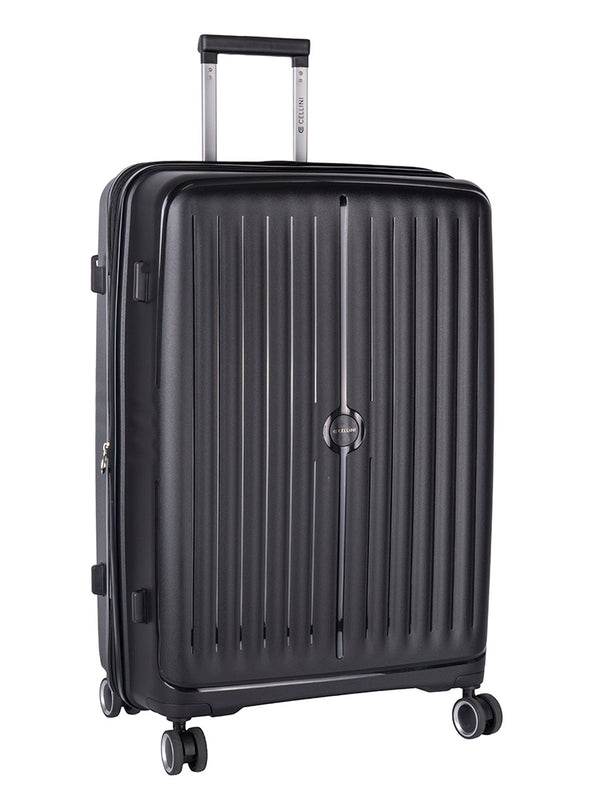 Cellini Rapido Medium 4 Wheel Trolley Black