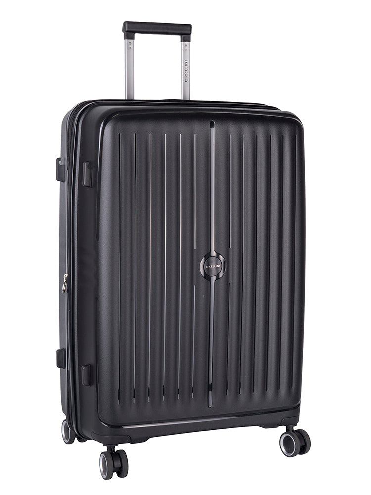Cellini Rapido Medium 4 Wheel Trolley Black